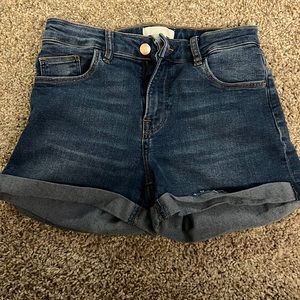H&M blue Jean shorts